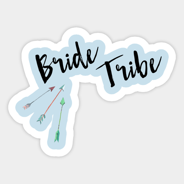 Bride Party Sticker by TaylorDavidDesigns